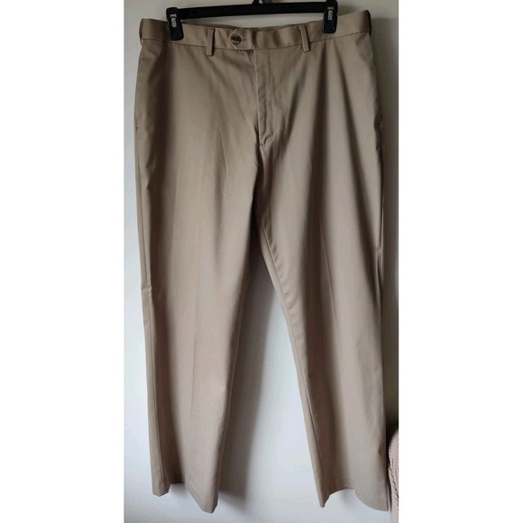 Perry Ellis Men's Portfolio Dress Pants Khaki 36 x 32 Business Career‎ - Picture 1 of 4